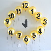 The Suburban Mom New Years Eve Balloon Countdown Clock